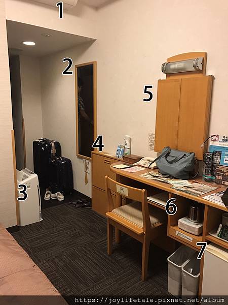 山形露櫻酒店_山形站前路線酒店_Hotel Route Inn Yamagata Ekimae_迷你房間東西卻應有盡有 山形露櫻酒店_山形站前路線酒店_Hotel Route Inn Yamagata Ekimae_迷你房間東西卻應有盡有