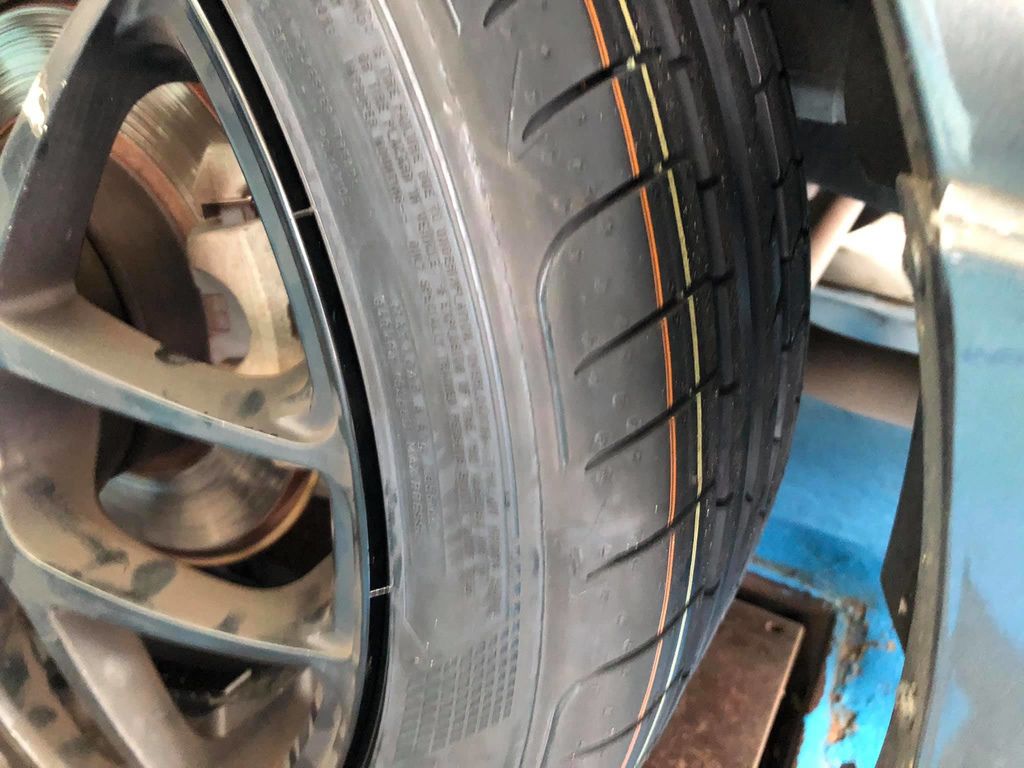 固特異Goodyear F1A5胎壁爆開紀錄