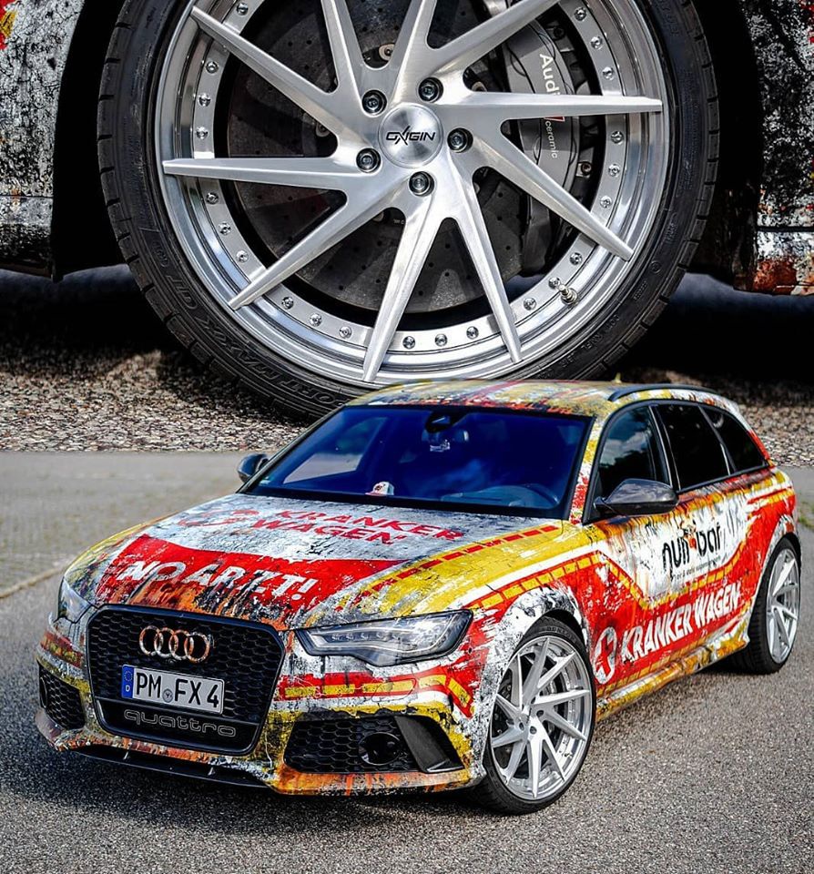 audi rs6 quattro bilstein避震器 oxigin鋁圈