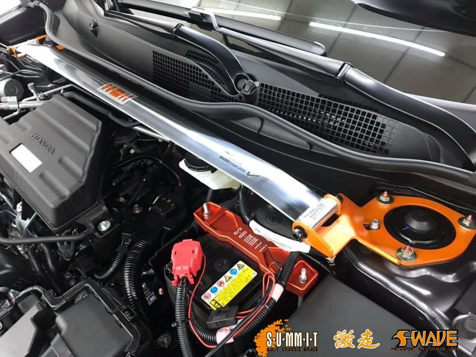 CRV 5代鋁合金引擎室拉桿優點