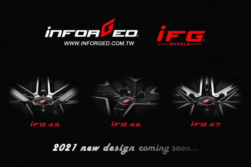 inforged 2021年IFG新款鋁圈 IFG45 46 47