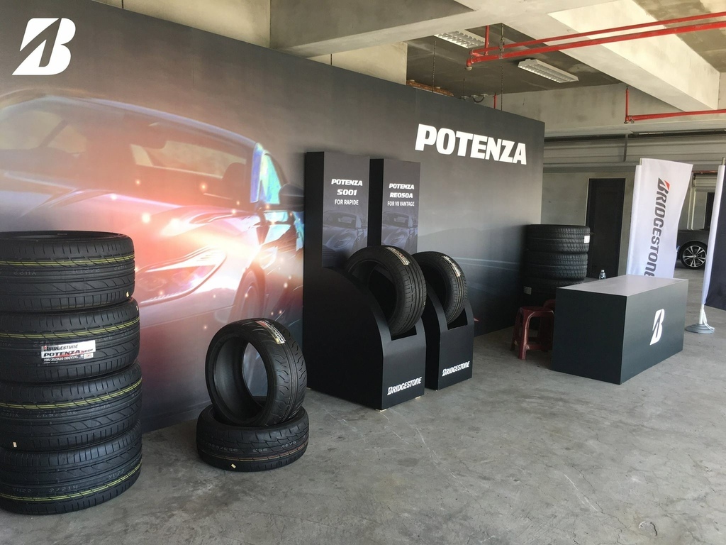 Bridgestone POTENZA系列輪胎  持續成為英國超跑Aston Martin  最新車款指定配胎