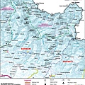 manaslu trekking map