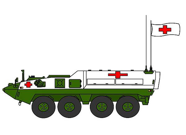 8X8救護車