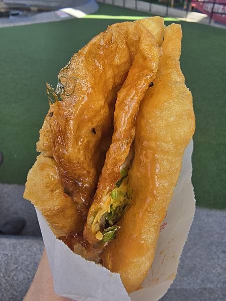 食記/宜蘭小吃之旅陳氏正武淵蔥油餅~超好吃~