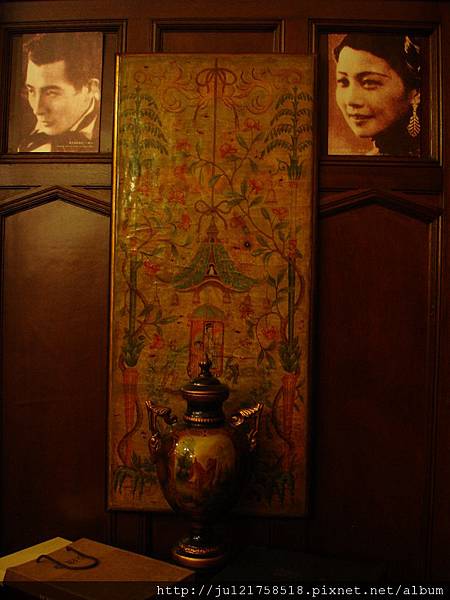 老上海餐廳壁畫