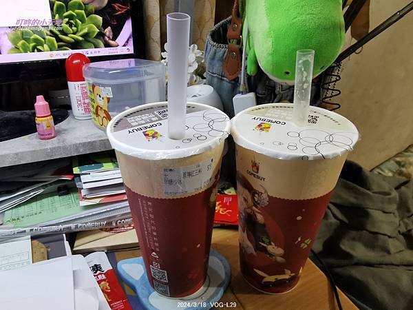 頭一次拿零用錢買飲料給我喝~?!(15Y11M9D)-113