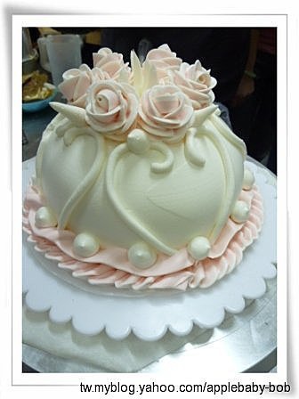 玫瑰花雙層蛋糕 Judy在yahoo 的印記 痞客邦