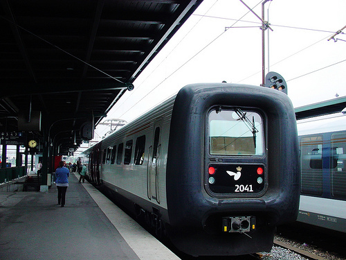 抵達歐登塞(Odense)與童話大師呼吸著相同的空氣