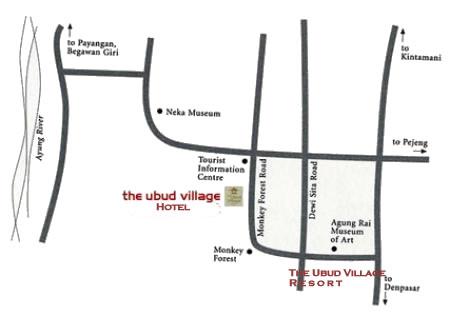 Ubud village_map