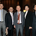 3-2(左)台開董事長邱復生,聯合報系董事長王文杉,經濟日報社長楊仁烽&聯合報社長項國寧2011-9-16