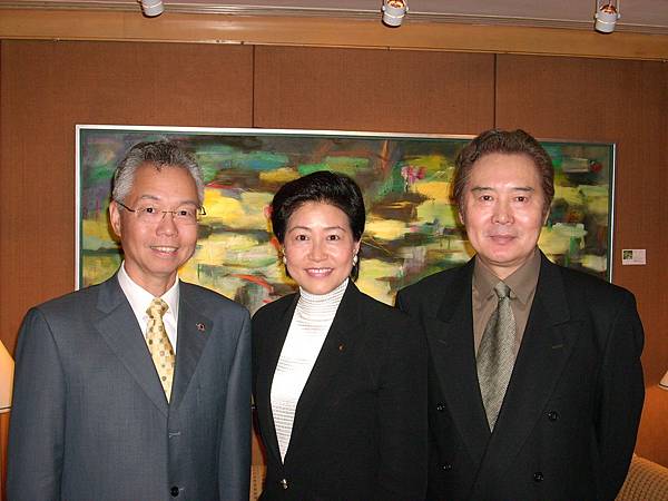 5-27安和扶輪社長沈季文出席畫家徐鳴慈善畫展於遠東飯店香宮舉行2008-1-5