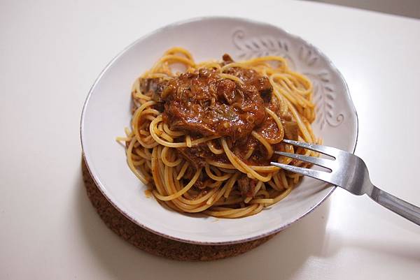 颱風天的肉醬麵