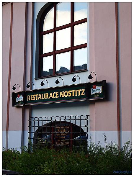我們晚餐吃的餐廳 Restaurant Nostitz