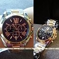 Bradshaw5976 銀x金色 不鏽鋼 錶帶 ／錶面約 43 mm 男女皆可戴