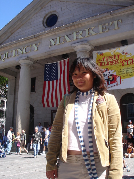 今天的目的地--Quincy Market 