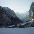 美麗的雪景