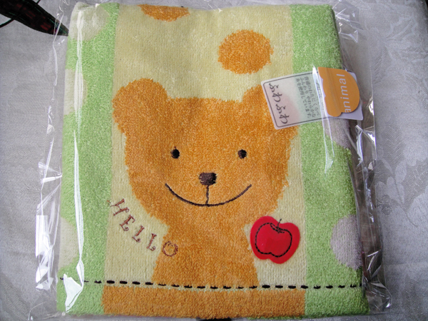 日本熊熊毛巾