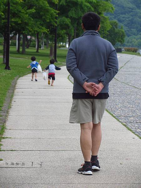 北海道/洞爺湖畔散步