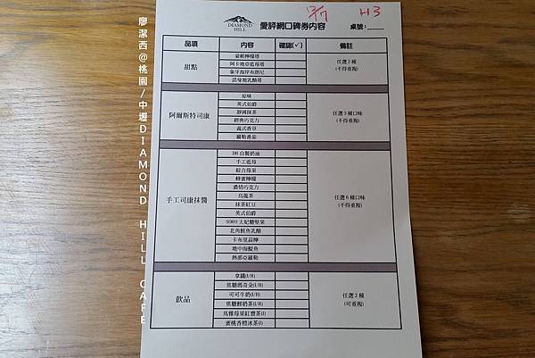 【中壢】Diamond Hill Cafe