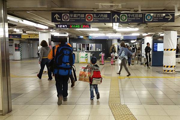 2016/04日本/東京 地鐵站