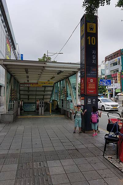 2017/07韓國/釜山 地鐵札嘎其站