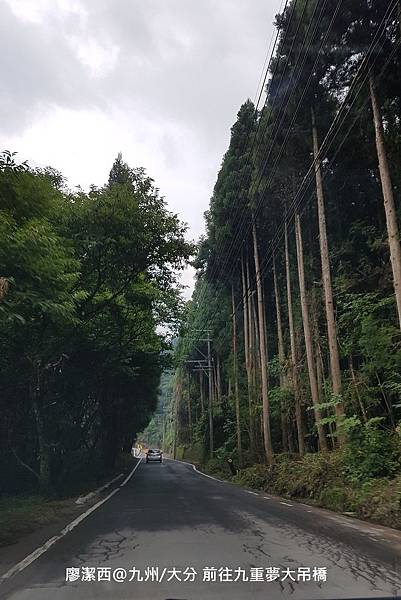 2018/07 九州/大分 前往九重夢大吊橋