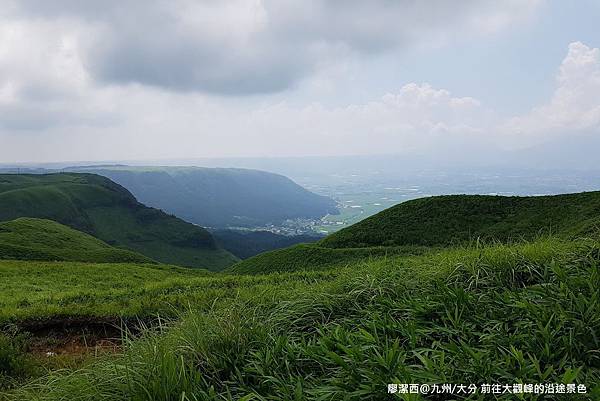 2018/07 九州/大分 前往大觀峰的沿途景色