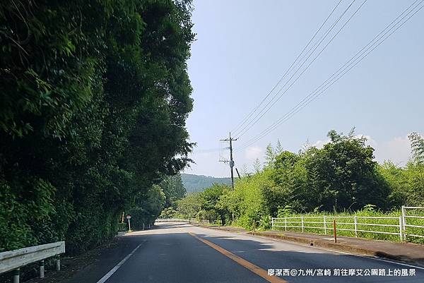 2018/07 九州/宮崎 前往摩艾公園路上的風景