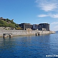 2018/07 九州/長崎 從軍艦島搭船回長崎市區的海上風景