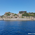 2018/07 九州/長崎 從軍艦島搭船回長崎市區的海上風景