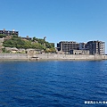 2018/07 九州/長崎 從軍艦島搭船回長崎市區的海上風景