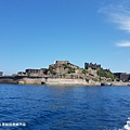 2018/07 九州/長崎 從軍艦島搭船回長崎市區的海上風景