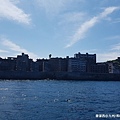 2018/07 九州/長崎 從軍艦島搭船回長崎市區的海上風景