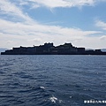 2018/07 九州/長崎 從軍艦島搭船回長崎市區的海上風景