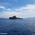 2018/07 九州/長崎 從軍艦島搭船回長崎市區的海上風景