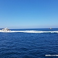 2018/07 九州/長崎 從軍艦島搭船回長崎市區的海上風景