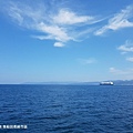 2018/07 九州/長崎 從軍艦島搭船回長崎市區的海上風景