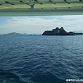 2018/07 九州/長崎 從軍艦島搭船回長崎市區的海上風景
