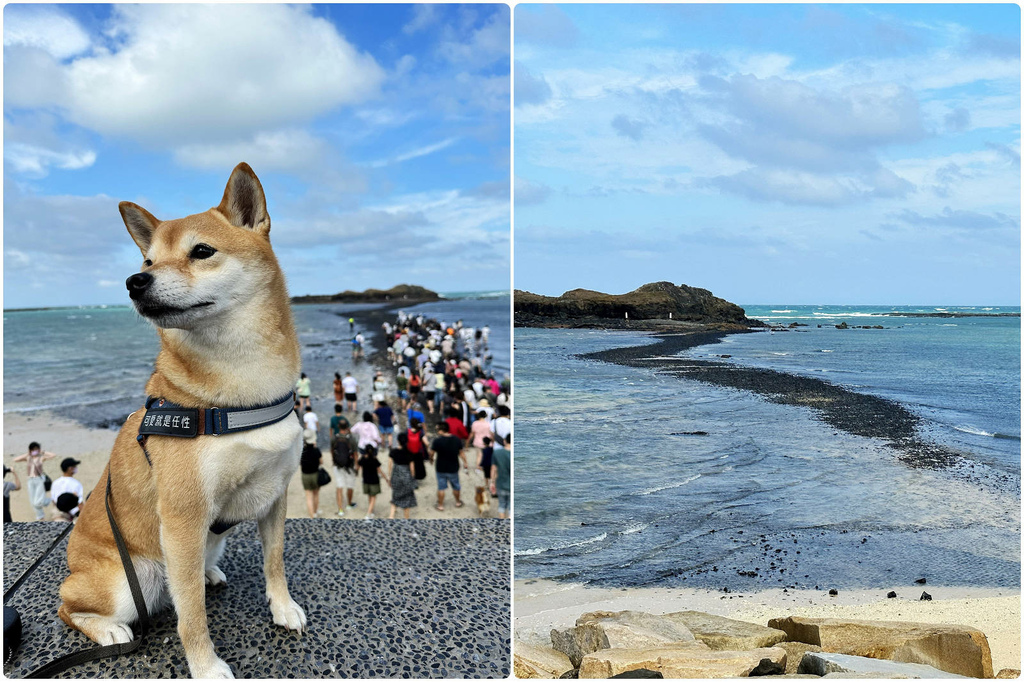 ,離島,澎湖,奎壁山摩西分海,奎壁山,奎壁山地質公園,摩西分海,澎湖景點,潮汐,