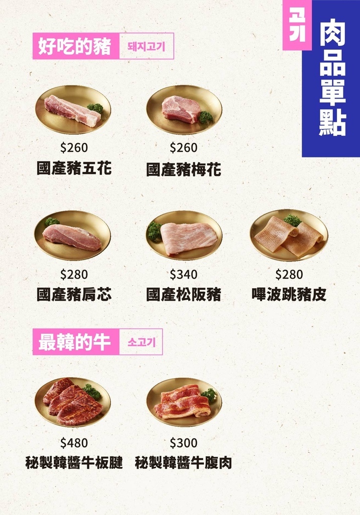 王品全新韓式燒肉品牌，金咕韓式原塊烤肉插旗西門町！主打豬五花