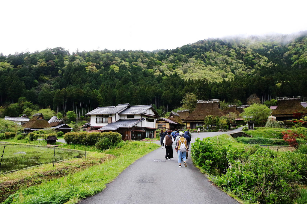 京都秘境-美山茅草屋之里｜美山合掌村，日本三大合掌村之一，被