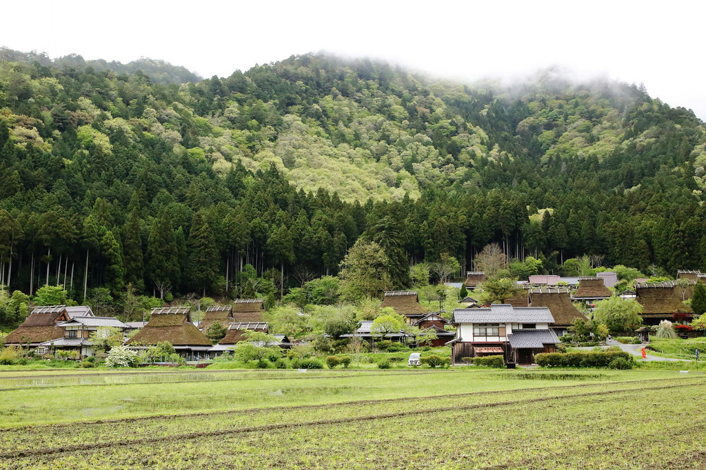 京都秘境-美山茅草屋之里｜美山合掌村，日本三大合掌村之一，被