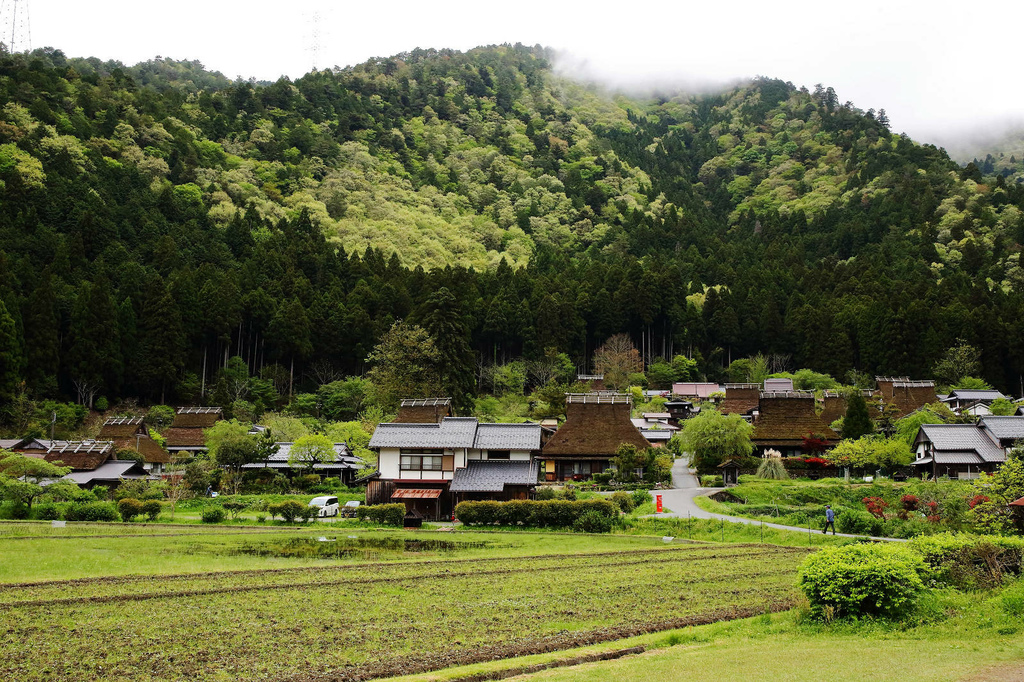 京都秘境-美山茅草屋之里｜美山合掌村，日本三大合掌村之一，被