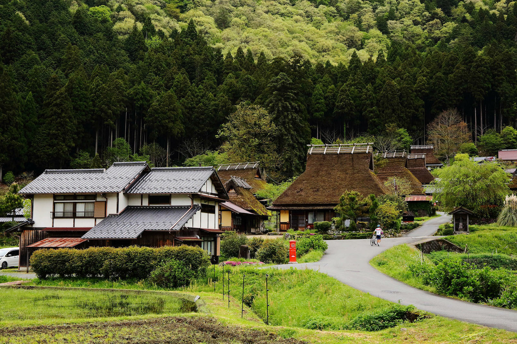 京都秘境-美山茅草屋之里｜美山合掌村，日本三大合掌村之一，被