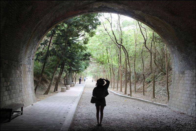 崎頂隧道文化公園,子母隧道,神隱少女場景,你的名字場景,觀景台,竹南車站,老衢觀海,苗栗,竹南,崎頂隧道,崎頂子母隧道,海景,鐵路,火車,拍照,健行,步道,車站
