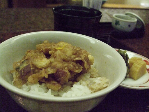 我和老娘都選擇了天丼。