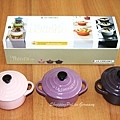 LE CREUSET Mini三件組-粉