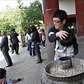 東大寺。祈福