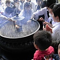 東大寺。學生祈願